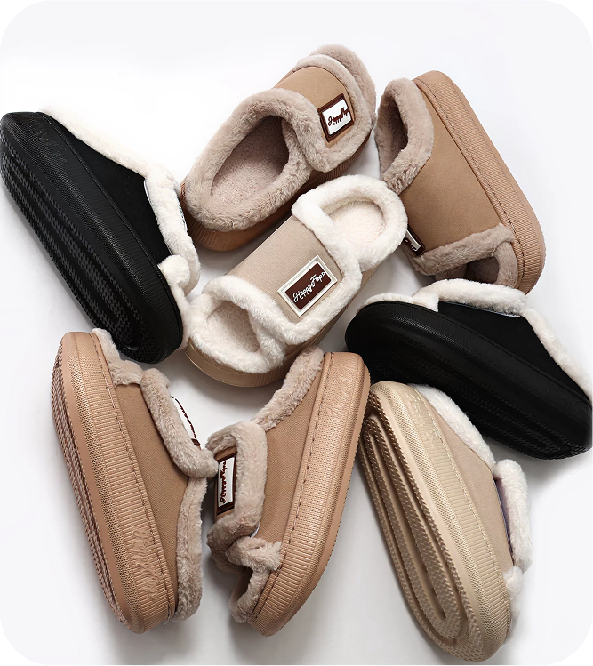 Varm kram för dina fötter