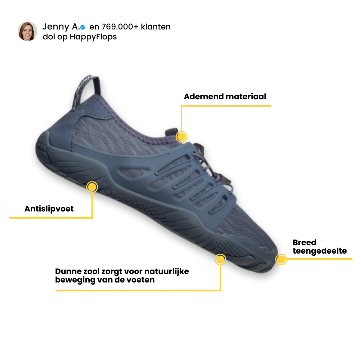 HappyToes Barefoot Shoes